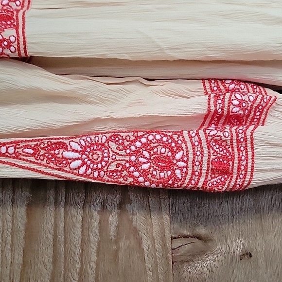 Free People Size Small Wind Willow Long Sleeve Minidress - Picture 3 of 8